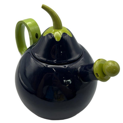 copco コプコ なすび型 ホーローケトル やかん レトロ かわいい おしゃれ キッチン雑貨 中古 W４