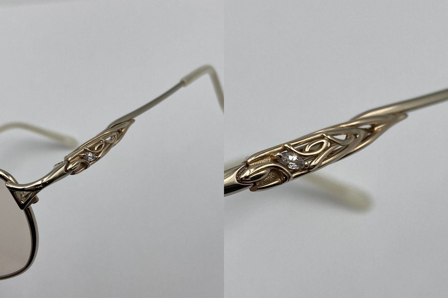 Jewel ジュエル フルリム 1/20 12KGF メガネフレーム/サングラス  JE-106 中古 D4