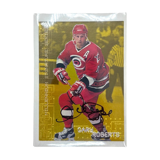 In The Game NHLカード MILLENNIUM SIGNATURE SERIES BE A PLAYER GARY ROBERTS CAROLINA HURRICANES #53 中古 IT1