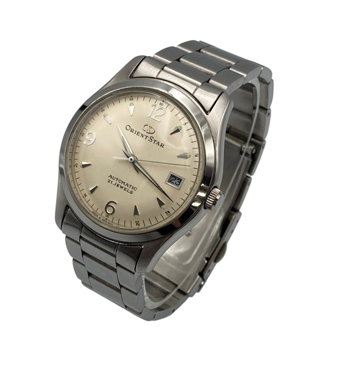 [ジャンク品] ORIENT STAR オリエントスター 21石 オートマティック 腕時計 597302-70 中古 D4