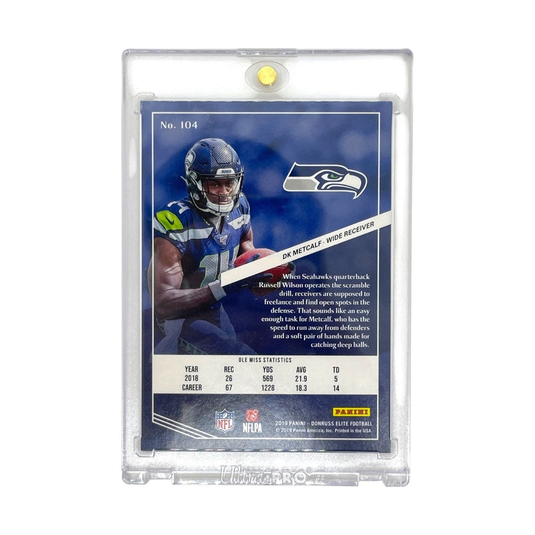PANINI NFLカード DONRUSS ELITE STATUS DK METCALF SEATTLE SEAHAWKS 12/14 #104 中古 IT1