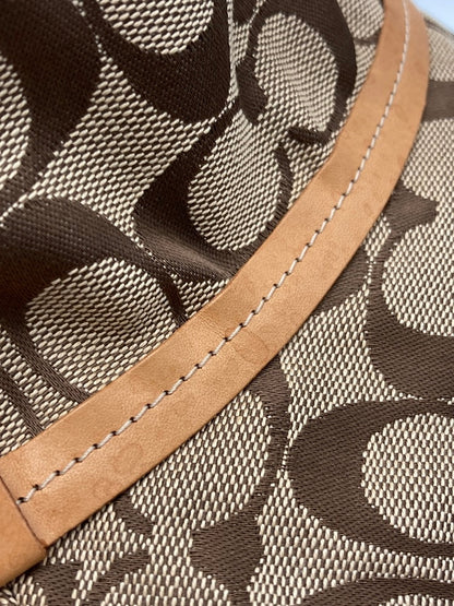 COACH コーチ シグネチャー バケットハット サイズP/S 中古 D4