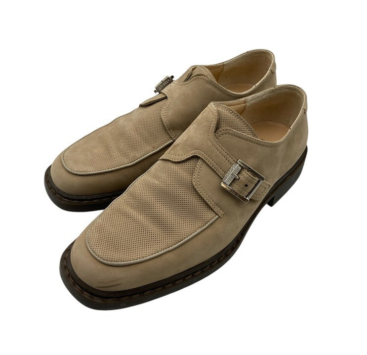 GIANNI VERSACE ヴェルサーチェ モンクストラップ シューズ サイズ 7 1/2 中古 D4