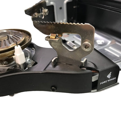 フォールディングキャンプストーブ カセットコンロ FW-FS01-BK 中古 Y1
