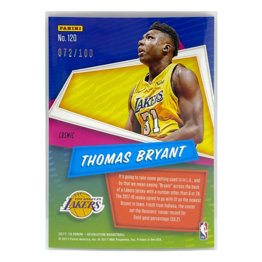 PANINI NBAカード REVOLUTION THOMAS BRYANT LAKERS /100 #120 中古 IT1