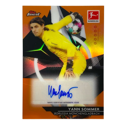TOPPS サッカーカード FINEST YANN SOMMER MONCHENGLADBACH 15/15 #74 中古 IT2