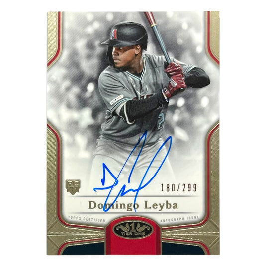 TOPPS MLBカード TIER 1 DOMINGO LEYBA ARIZONA DIAMONDBACKS /299 #BOA-DL 中古 IT2