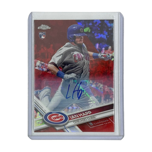 TOPPS MLBカード CHROME IAN HAPP CHICAGO CUBS 15/25 #HMT51 中古 IT1