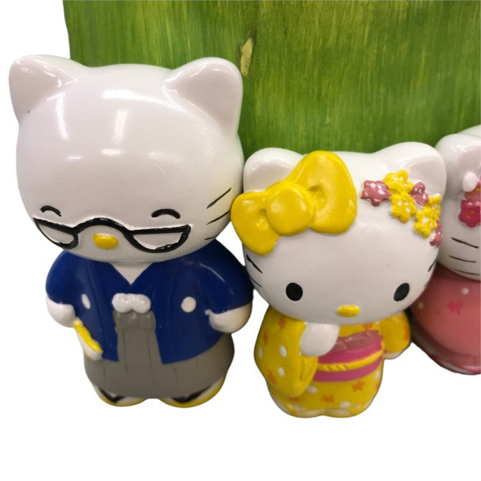 ハローキティ 門松 陶器 プランター 植木鉢 中古 Y1