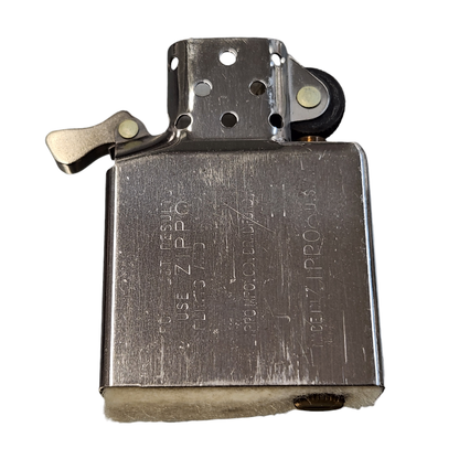 Zippo ジッポー URUSHI B&S DESIGN オイルライター 漆塗り 坂本 鹿 ネイビー 藍色 中古 T1