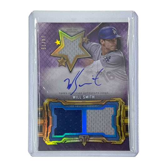 TOPPS MLBカード TRIPLE THREADS WILL SMITH LOS ANGELES DODGERS 04/75 #RFPAR-WS 中古 IT1