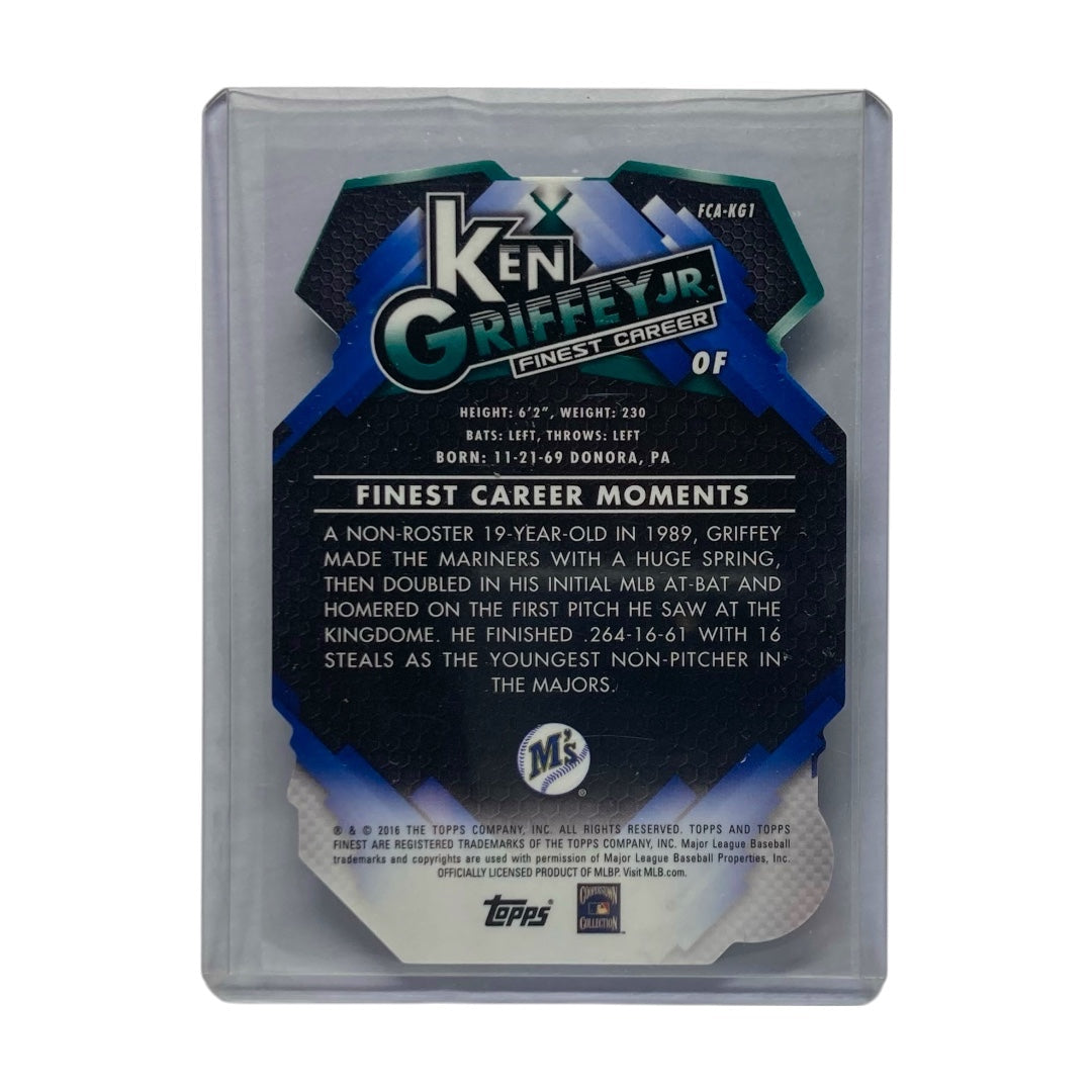 TOPPS MLBカード FINEST DIE CUT KEN GRIFFEY MARINERS #FCA-KG1 中古 IT2