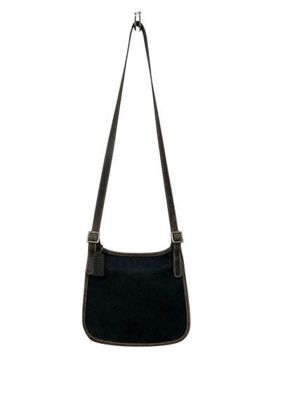 COACH コーチ USA製 キャンバス×レザー ショルダーバッグ 8114 中古 D4