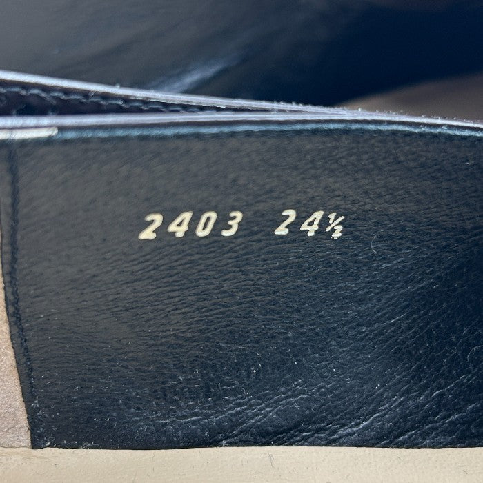 MARGARET HOWELL idea マーガレットハウエル アイデア タッセル ローファー 24 1/2 靴 シューズ レディース エナメル レザー 中古 W４