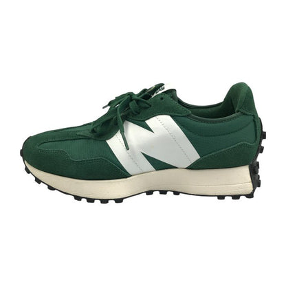 New Balance ニューバランス スニーカー メンズ ローカット ナイロン/スウェード レトロ ランニング グリーン 26cm MS327GB 中古 T1