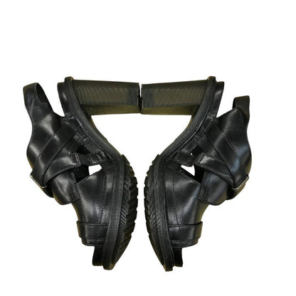 Dr.Martens ドクターマーチン ADITA サンダル レディース レザー ブラック UK3 22cm 中古 N1