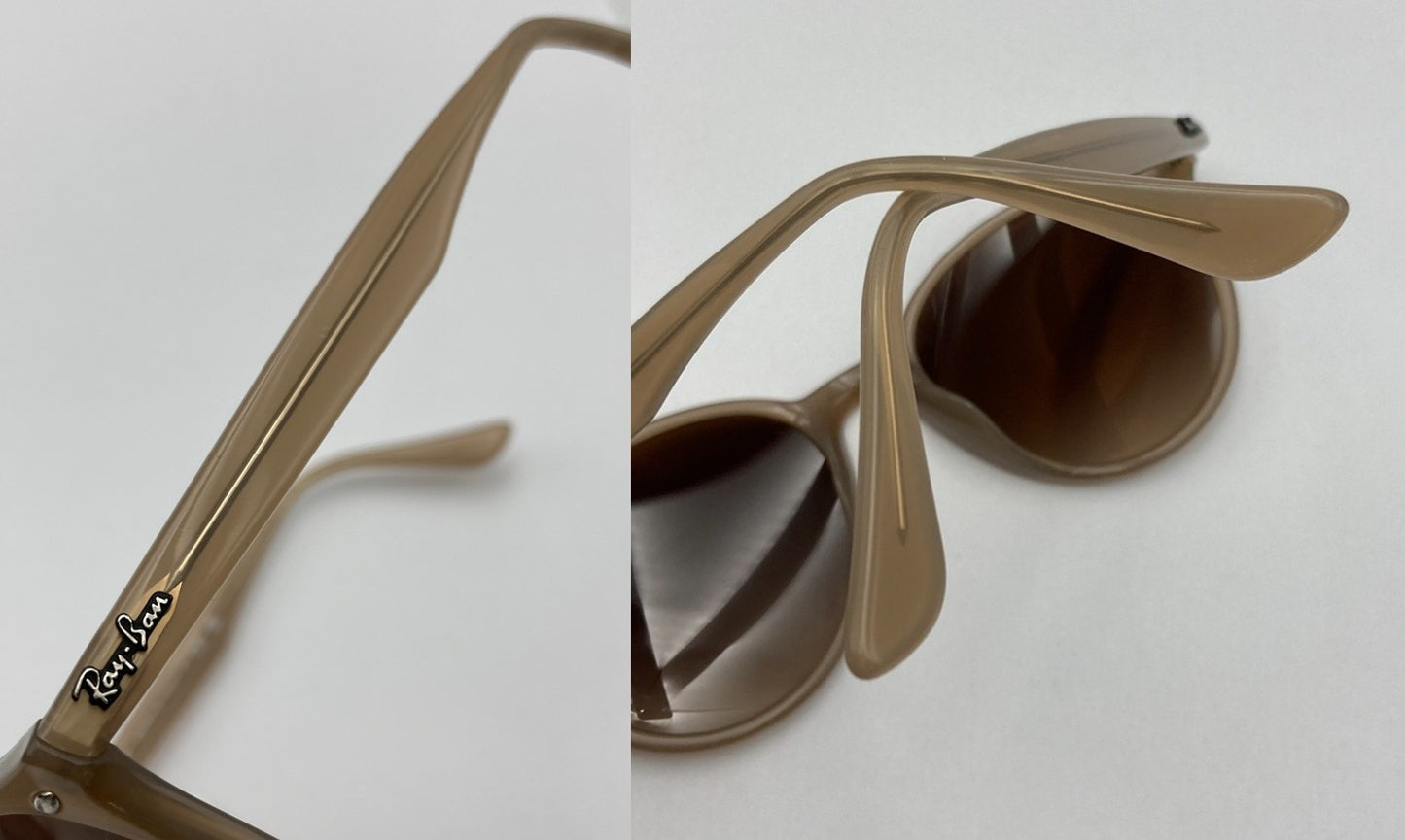 Ray Ban レイバン サングラス RB4305F 616613 53 オパールベージュ 中古 D4