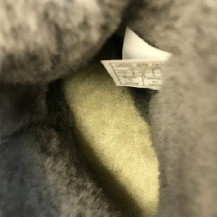 UGG アグ エッセンシャルミニ ムートンブーツ レディース ESSENTIAL MINI ウール グレー 24cm 1016063 中古 T1