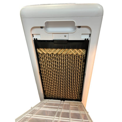 MARUTAKA 丸隆 PELTIER COOLING FAN ペルチェ式冷風扇 MA-871-WH 夏家電 保冷剤不要 マイナスイオン タイマー 上下左右スイング 中古 W４