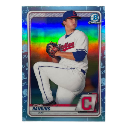 TOPPS MLBカード BOWMAN CHROME ETHAN HANKINS CLEVELAND INDIANS #BD-141 中古 IT2