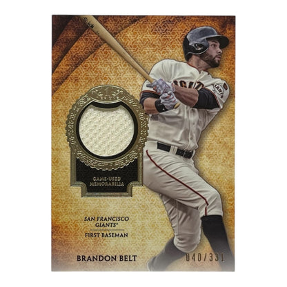 TOPPS MLBカード TIER 1 BRANDON BELT SAN FRANCISCO GIANTS /331 #T1R-BB 中古 IT2