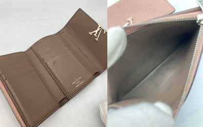 LOUIS VUITTON ルイヴィトン ポルトフォイユカプシーヌ 3つ折り財布  M62156 中古 D4