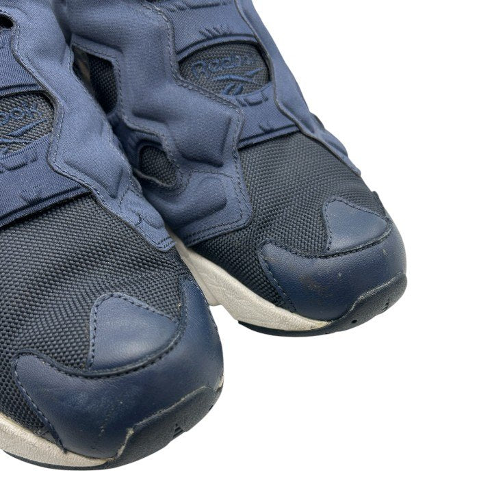 REEBOK リーボック インスタポンプフューリー スニーカー V65752 28.5cm 靴 シューズ メンズ ネイビー 中古 W４