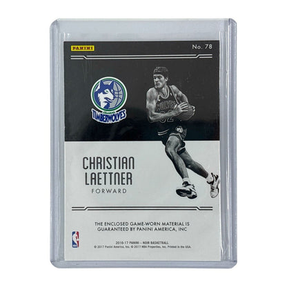 PANINI NBAカード NOIR CHRISTIAN LAETTNER MINNESOTA TIMBERWOLVES 10/25 #78 中古 IT1