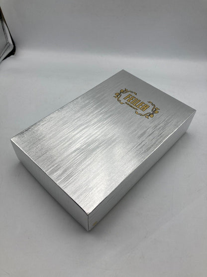 FEILER フェイラー 花柄 フェイスタオル ミントグリーン 中古 D4