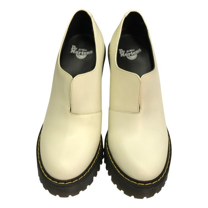 Dr.Martens ドクターマーチン CORDELIA ショートブーツ レディース レザー ヒール ブーティ ホワイト UK4 中古 T1