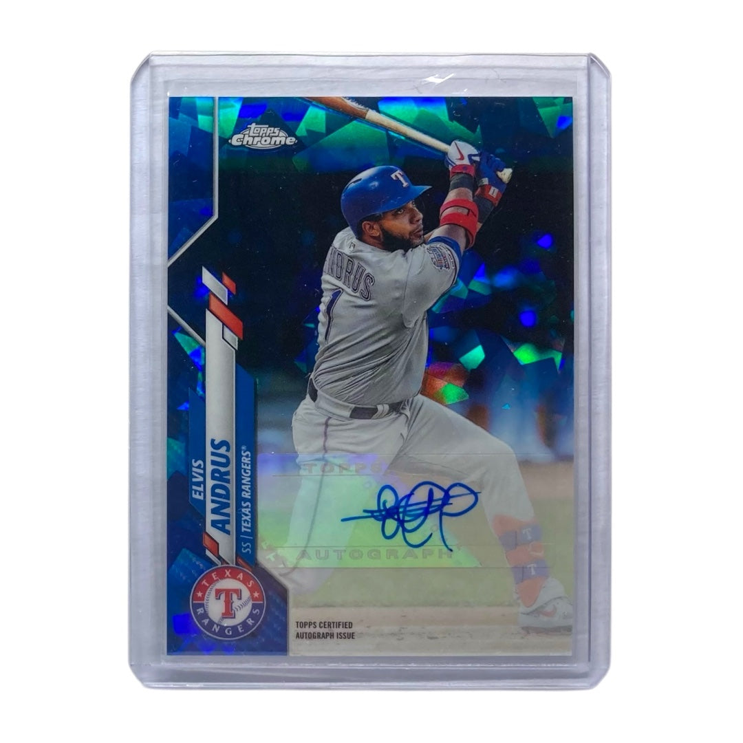 TOPPS MLBカード CHROME ELVIS ANDRUS TEXAS RANGERS #A-EA 中古 IT2