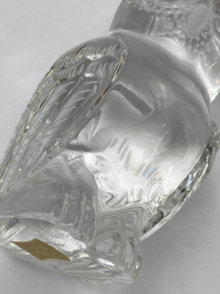 Meissen マイセンクリスタル フクロウ 置物 中古 D4