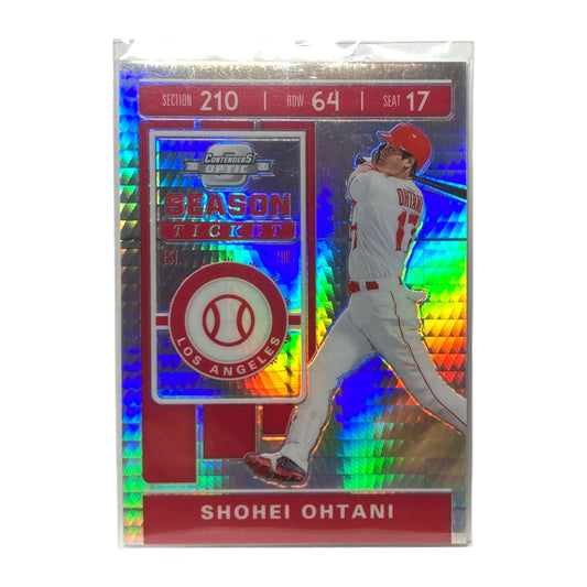 PANINI MLBカード CHRONICLES CONTENDERS OPTIC PRIZM SHOHEI OHTANI ANGELS 095/299 #13 中古 IT2