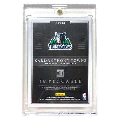 PANINI NBAカード IMPECCABLE KARL-ANTHONY TOWNS TIMBERWOLVES 02/10 #EV-KT 中古 IT2