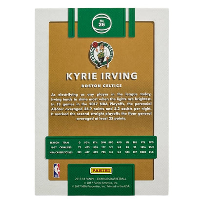 PANINI NBAカード DONRUSS PRESS PROOF KYRIE IRVING BOSTON CELTICS /299 #26 中古 IT2