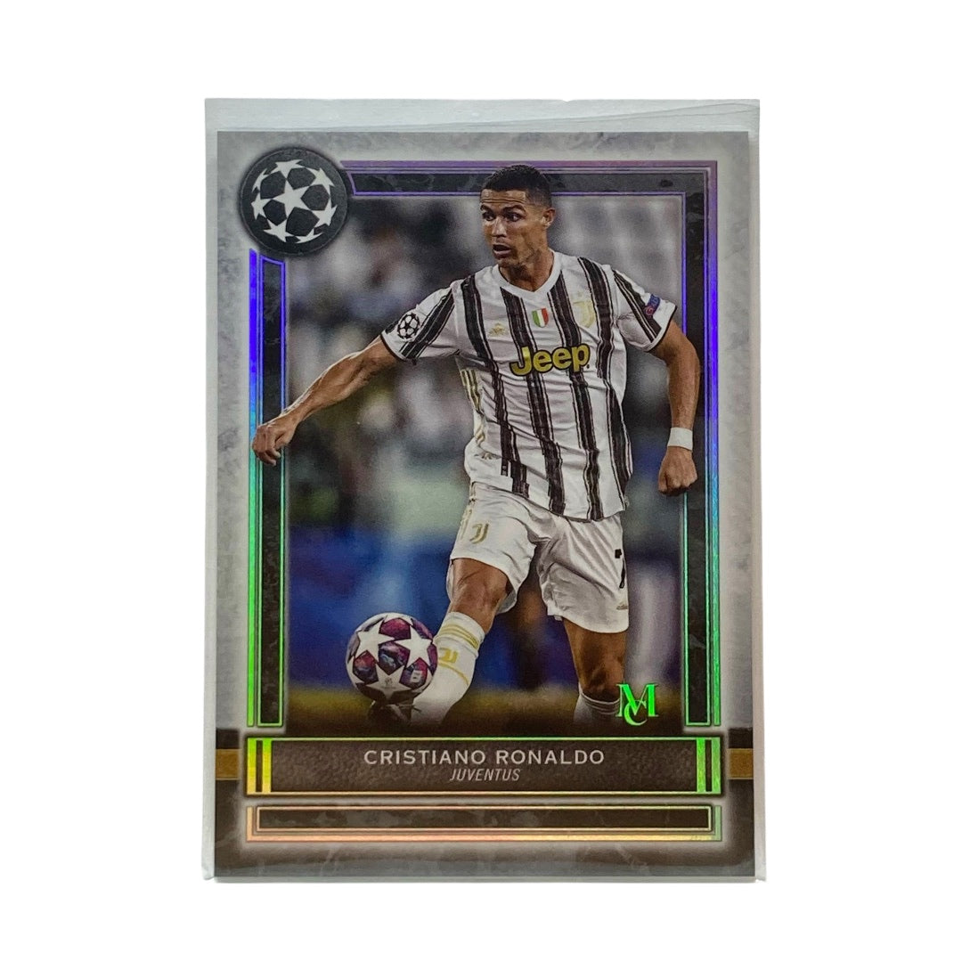 TOPPS サッカーカード MUSEUM COLLECTION CRISTIANO RONALDO JUVENTUS #1 中古 IT2
