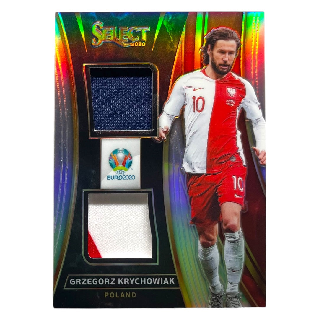 PANINI サッカーカード SELECT UEFA EURO PRIZM GRZEGORZ KRYCHOWIAK POLAND #DJ-GKR 中古 IT2