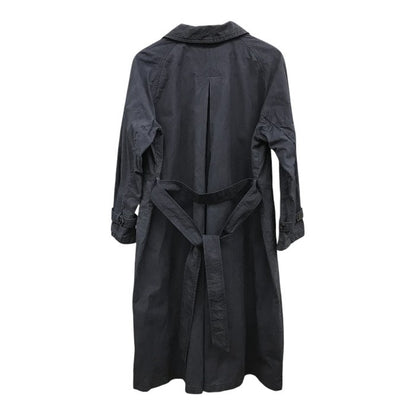 nest Robe ネストローブ トレンチコート レディース コットン ロング丈 ヴィンテージ加工 裏地あり ネイビー フリーサイズ 01191-1086 中古 T1