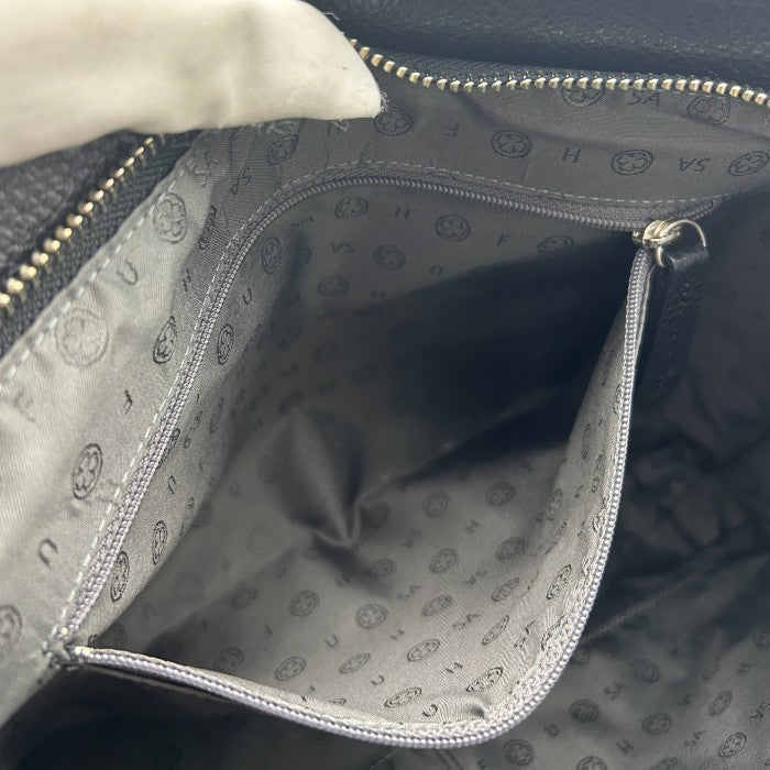 SALON DE ALFURD サロンドアルフォード レザー ２WAYバッグ 本革 ショルダー レディース ブラック 日本製 おしゃれ 中古 W４