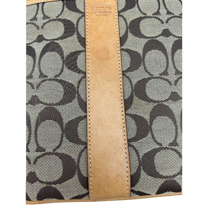 COACH コーチ シグネチャー ショルダーバッグ 鞄 ブランド ミニ コンパクト 小さめ レディース 中古 W４