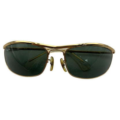 Ray-Ban レイバン サングラス 0RB3119M OLYMPIAN I DELUXE GOLD 日本 62 (FREE サイズ) 眼鏡 メンズ オリンピアン デラックス 中古 W４
