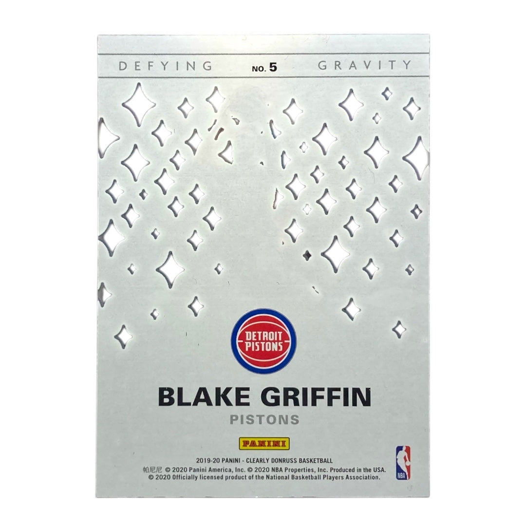 PANINI NBAカード CLEARLY DONRUSS BLAKE GRIFFIN DETROIT PISTONS #5 中古 IT2