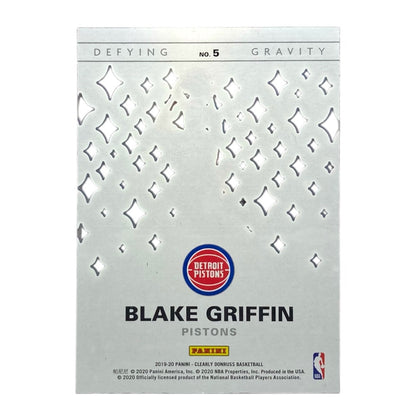 PANINI NBAカード CLEARLY DONRUSS BLAKE GRIFFIN DETROIT PISTONS #5 中古 IT2