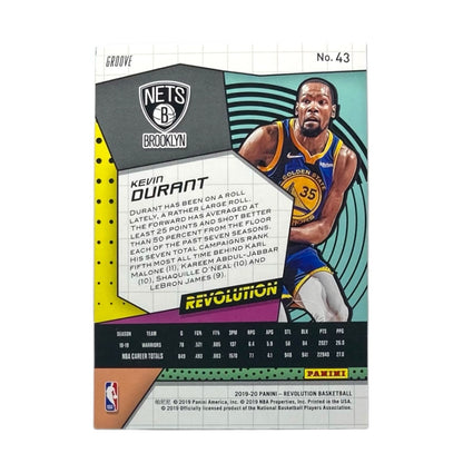 PANINI NBAカード REVOLUTION KEVIN DURANT BROOKLYN NETS #43 中古 IT2
