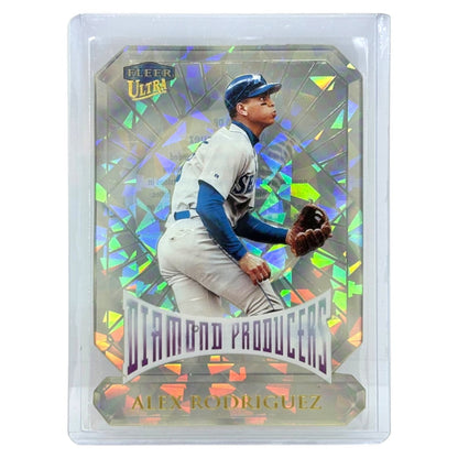FLEER MLBカード ULTRA DIAMOND PRODUCERS DIE-CUT ALEX RODRIGUEZ SEATTLE MARINERS #3 中古 IT1
