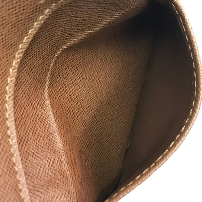 LOUIS VUITTON ルイヴィトン モノグラム ポルトカルトパス カードケース ユニセックス 定期入れ パスケース ブラウン M66541 中古 T1