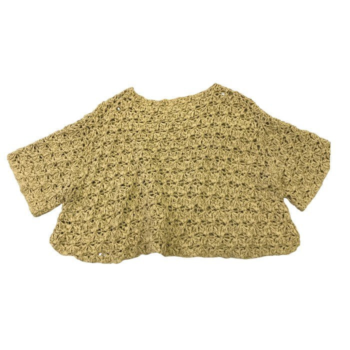 iliann loeb イリアンローブ セットアップ レディース 夏 綿100％ ベージュ 192-119 半袖 上下セット トップス スカート 中古 MK1