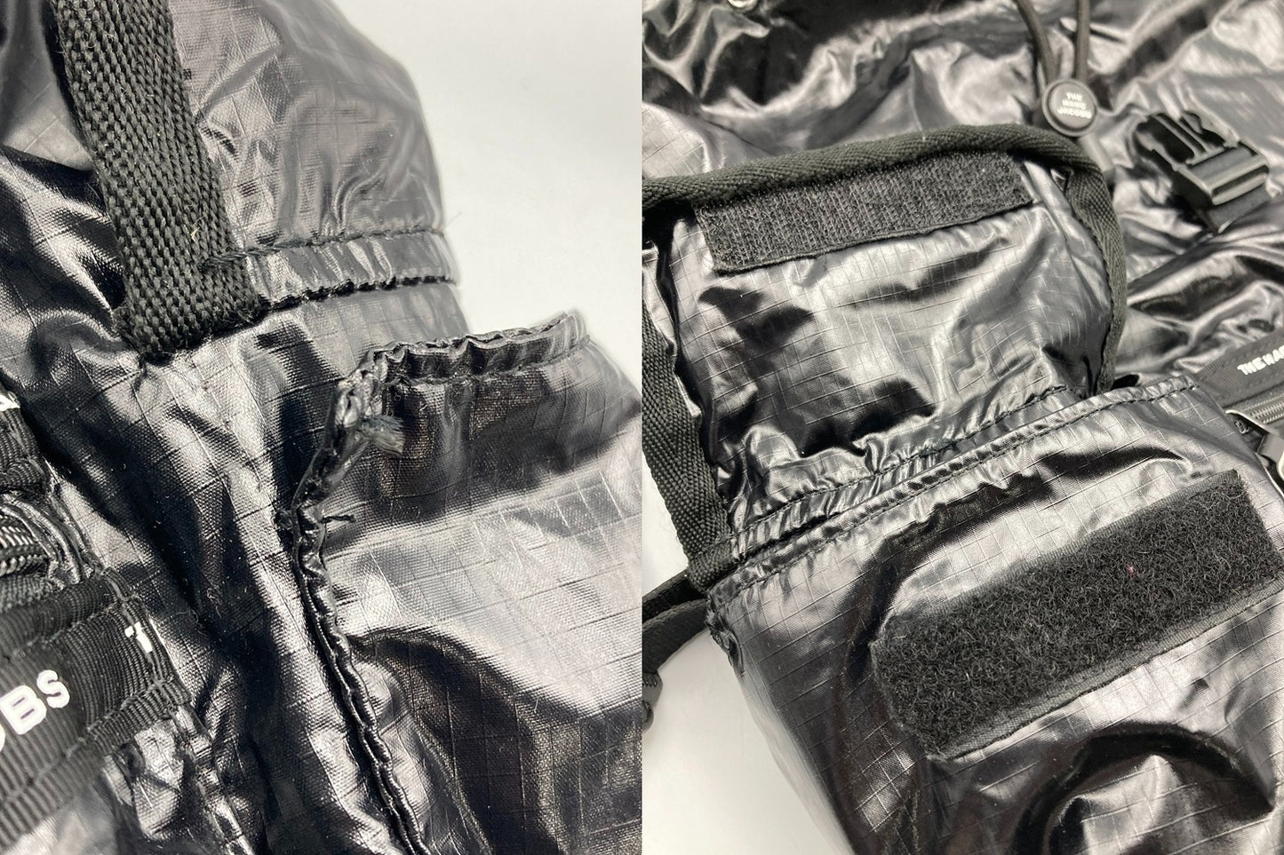 MARC JACOBS マークジェイコブス ザ リップストップ バックパック リュックサック ブラック 中古 D4