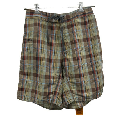 Patagonia パタゴニア 水陸両用 パンツ ボトムス ハーフパンツ メンズ チェック 中古 KW1