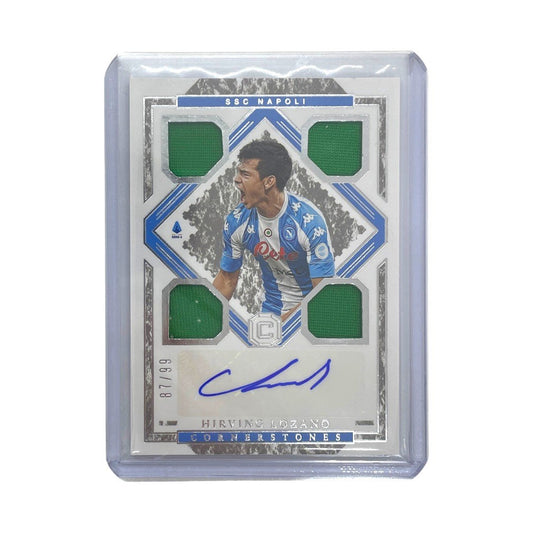 PANINI サッカーカード CHRONICLES CORNERSTONES HIRVING LOZANO NAPOLI 87/99 #CS-HL 中古 IT1
